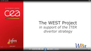 WEST General Presentation