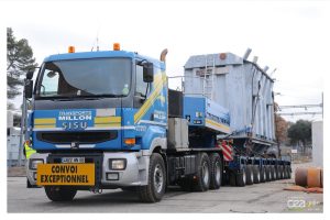 Long p&eacute;riple pour le transformateur 400 kV de Tore Supra