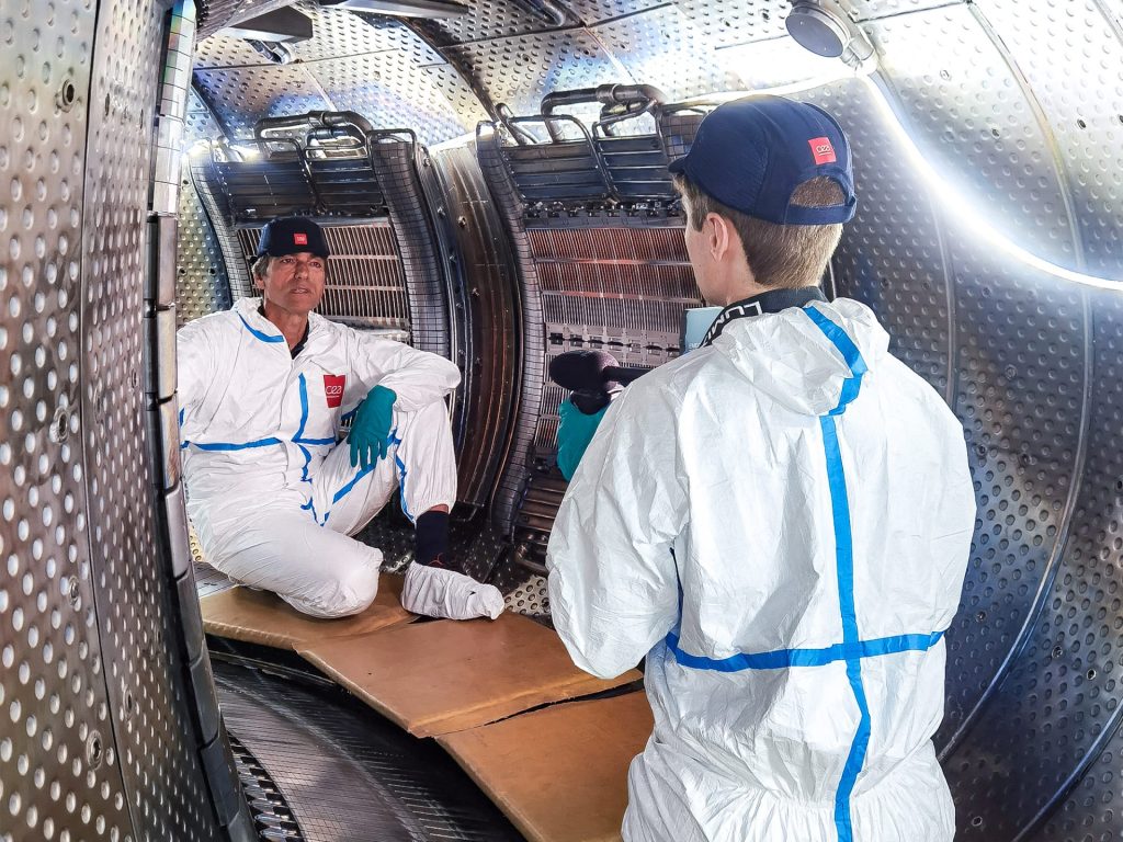 Gauthier DM Science en immersion au c&oelig;ur de l&rsquo;IRFM et du tokamak WEST
