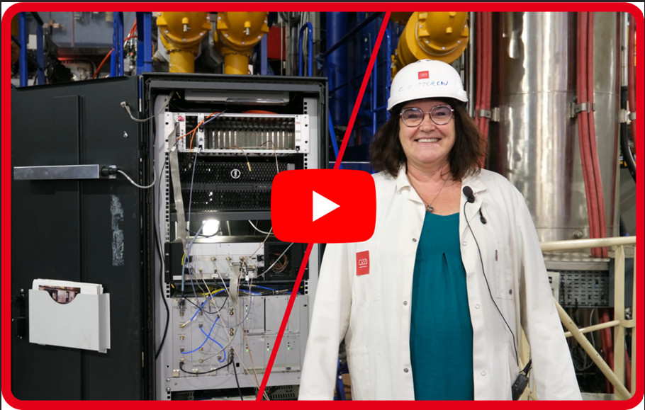 Les métiers de la DRF : rencontre avec Christine Bottereau, technicienne de recherche sur le tokamak WEST